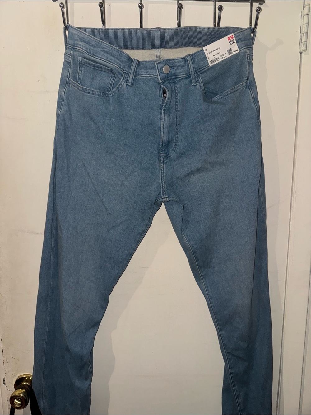 Uniqlo Slim Jeans in Light Blue Denim